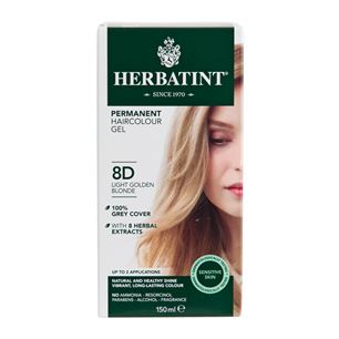 Hårfarve 8D Light Golden Blond Herbatint