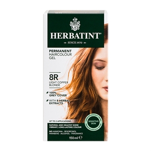Hårfarve 8R Light Copper Blonde Herbatint
