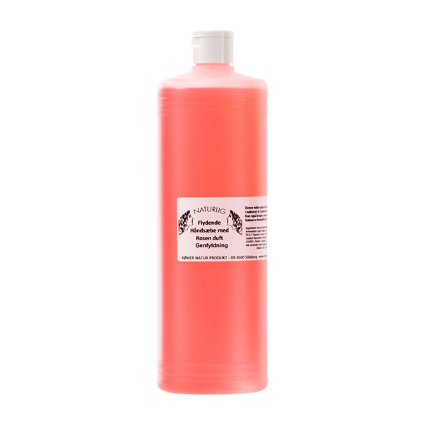 Håndsæbe Flydende Rose Rømer Refill 1 liter