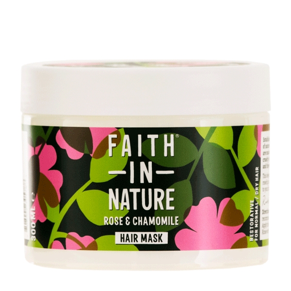 Hair Mask Rose & Chamomille Faith in Nature 400 ml