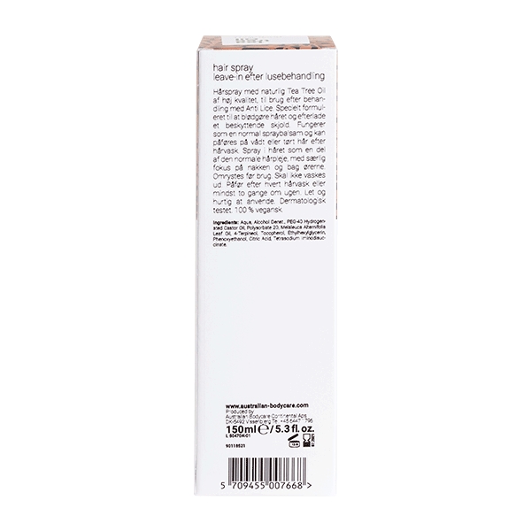 Hair Spray Tea Tree Oil 150 ml