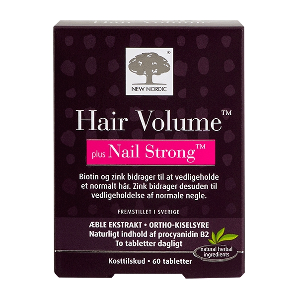 Hair Volume Plus Nail Strong 60 tabletter