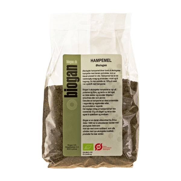 Hampemel Biogan 500 g økologisk 