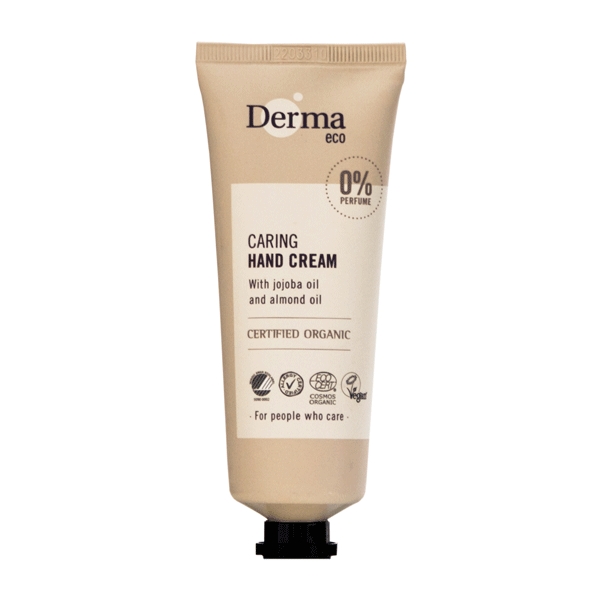 Hand Cream Caring Derma Eco 75 ml økologisk