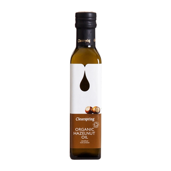 Hazelnut Oil Clearspring 250 ml økologisk