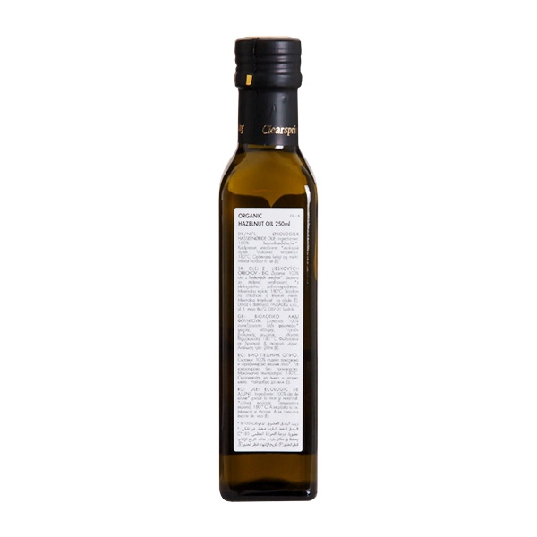 Hazelnut Oil Clearspring 250 ml økologisk