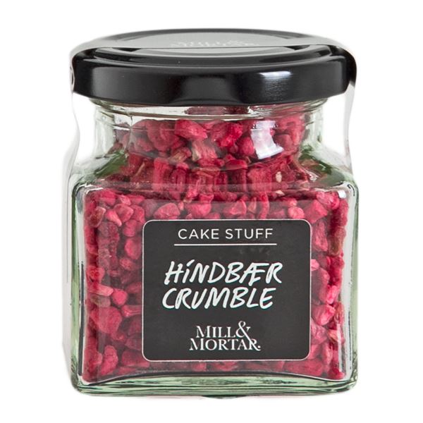 Hindbærcrumble frysetørret Mill & Mortar 12 g