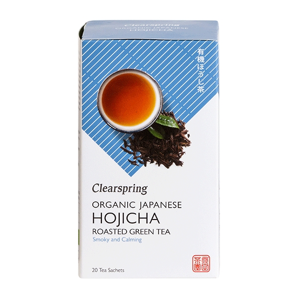 Hojicha Roasted Green Tea Clearspring 20 breve øko