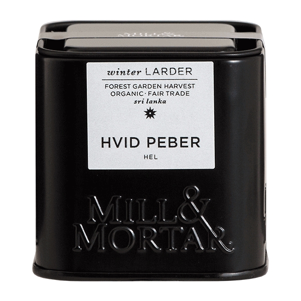 Hvid Peber Hel Mill & Mortar 50 g økologisk