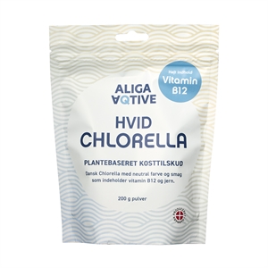 Dansk Hvid Chlorella Pulver 200 g.