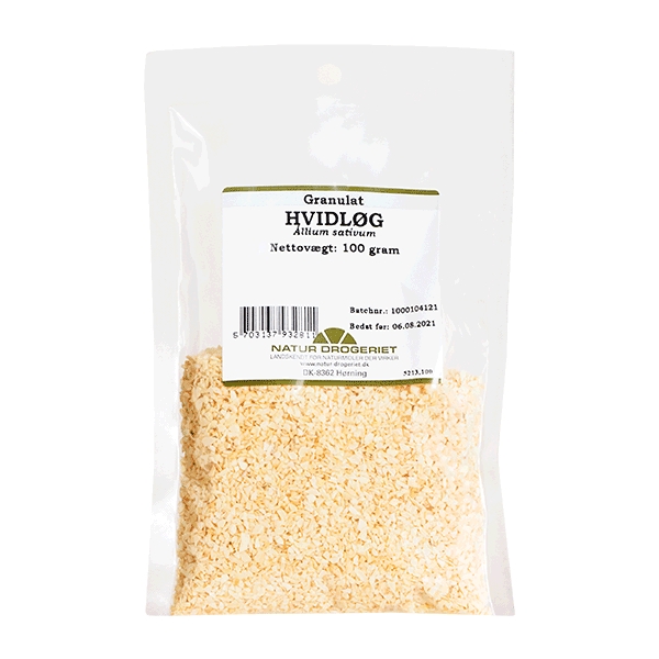 Hvidløgs Granulat Natur Drogeriet 100 g