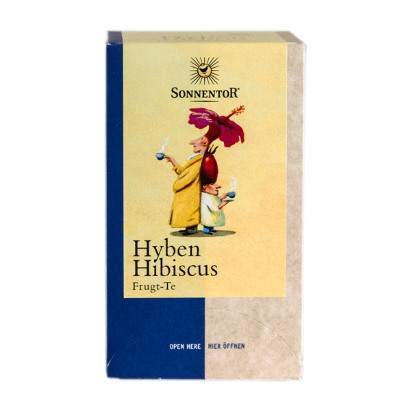 Hyben Hibiscus Sonnentor 18 tebreve økologisk