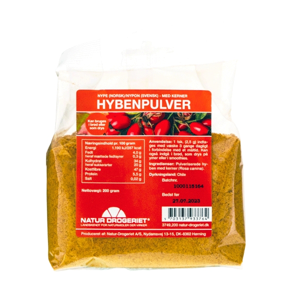 Hybenpulver 200 g