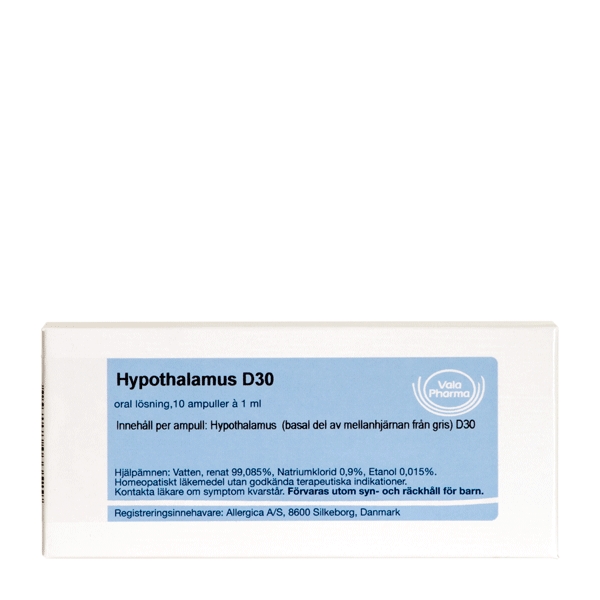 Hypothalamus D30 10 ampuller