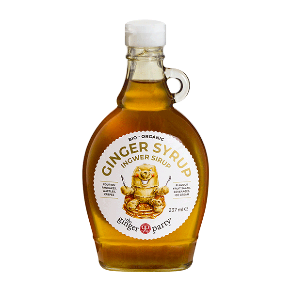 Ingefær Sirup Ginger Syrup 237 ml økologisk