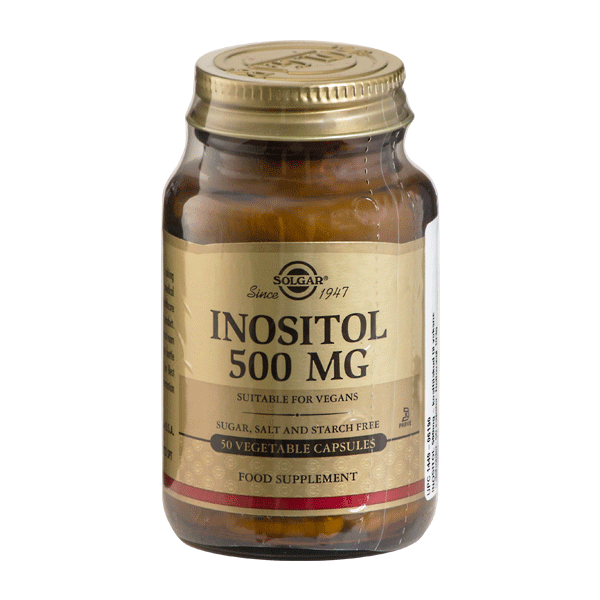 Inositol 500 mg Solgar 50 vegetabilske kapsler
