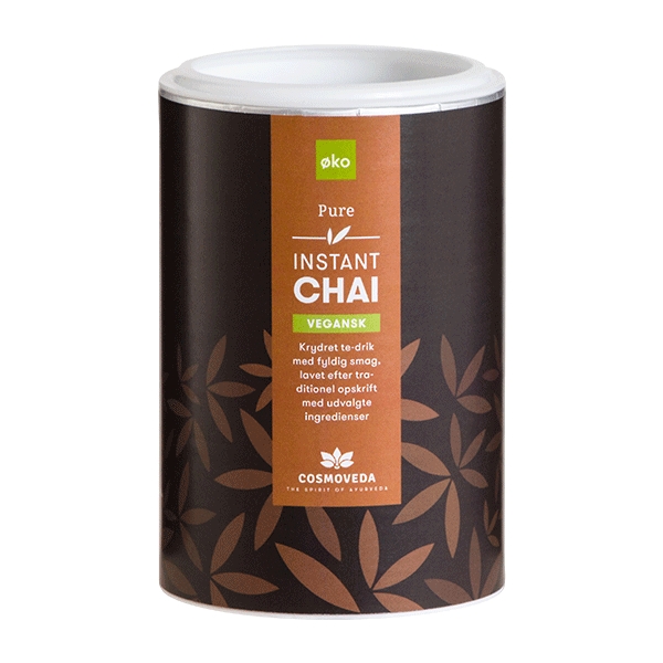 Instant Chai Pure Vegansk Cosmoveda 200 g økologisk