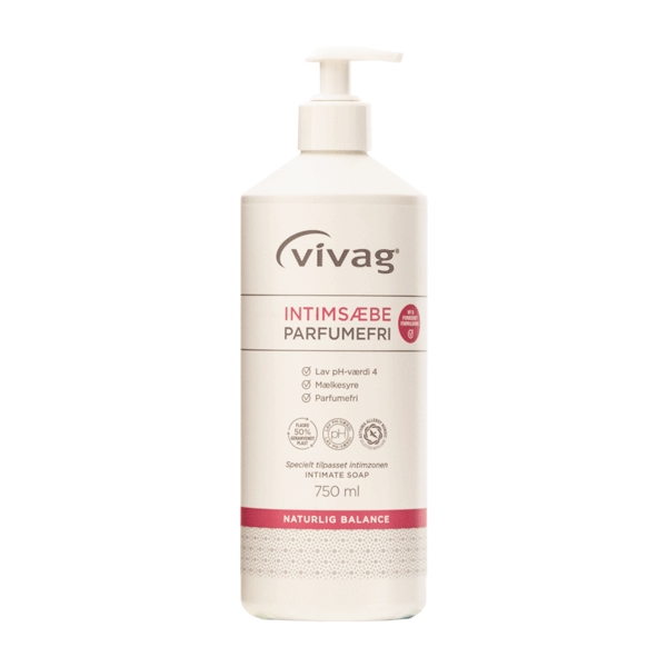 Intimsæbe Vivag parfumefri 750 ml