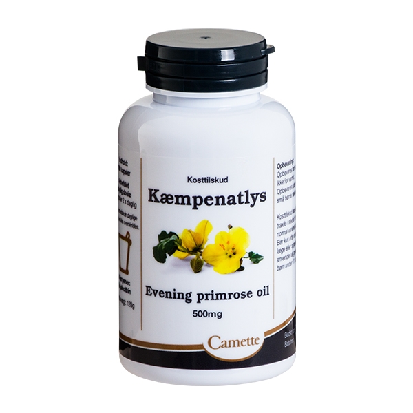 Kæmpenatlysolie GLA Evening Primrose 180 kapsler