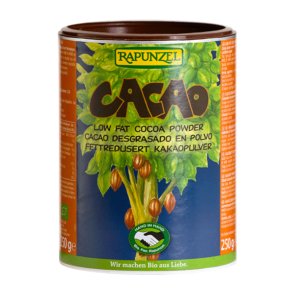 Kakaopulver Rapunzel 250 g økologisk