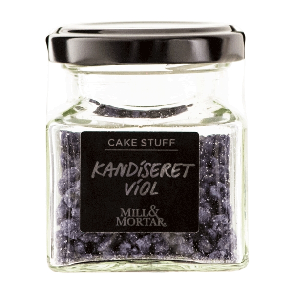 Kandiseret Viol Mill & Mortar 40 g