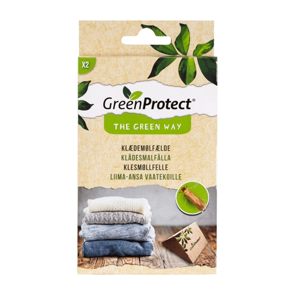 Klædemølfælde Green Protect 2 stk