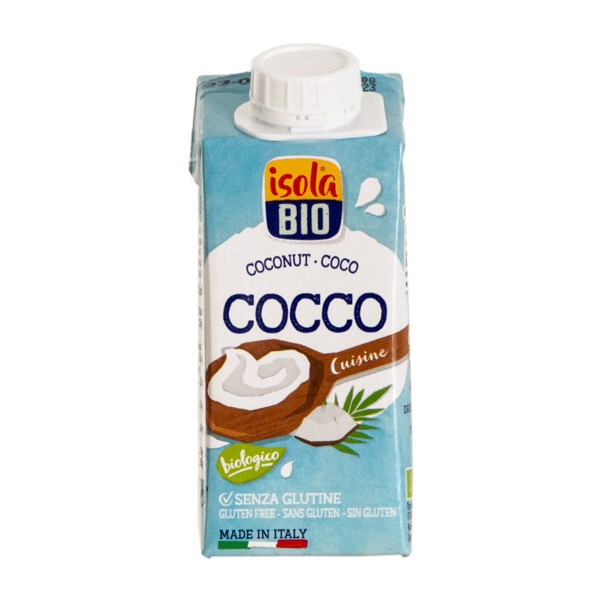 Kokoscreme Coconut Cocco Cuisine Isola 200 ml økologisk