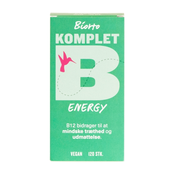 Komplet B Energy Biorto 120 kapsler