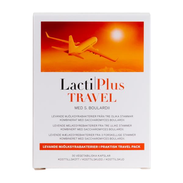 LactiPlus Travel 30 vegetabilske kapsler