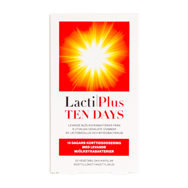 LactiPlus Ten Days 20 kapsler