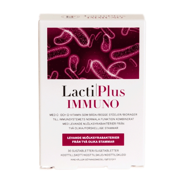 Lactiplus Immuno 30 sugetabletter