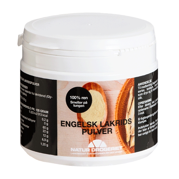 Lakridspulver Engelsk 150 g