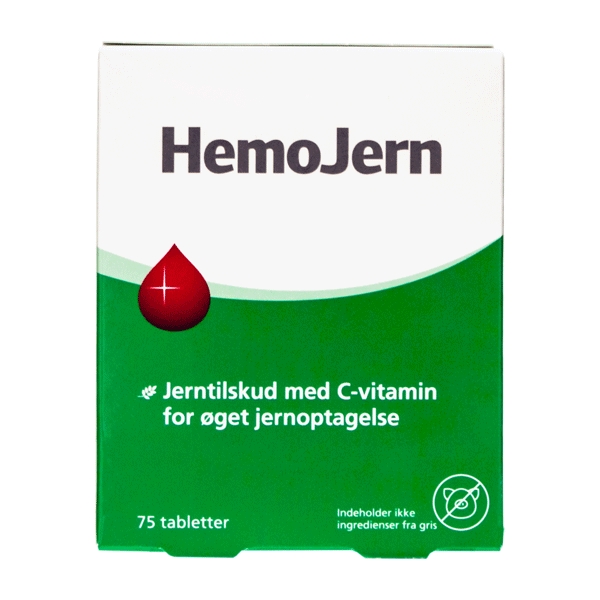 Hemojern 75 tabletter