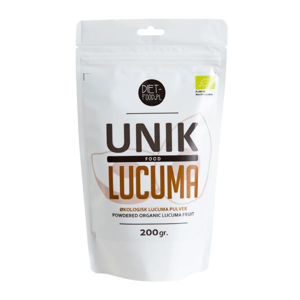 Lucuma Pulver Unik Food 200 g økologisk