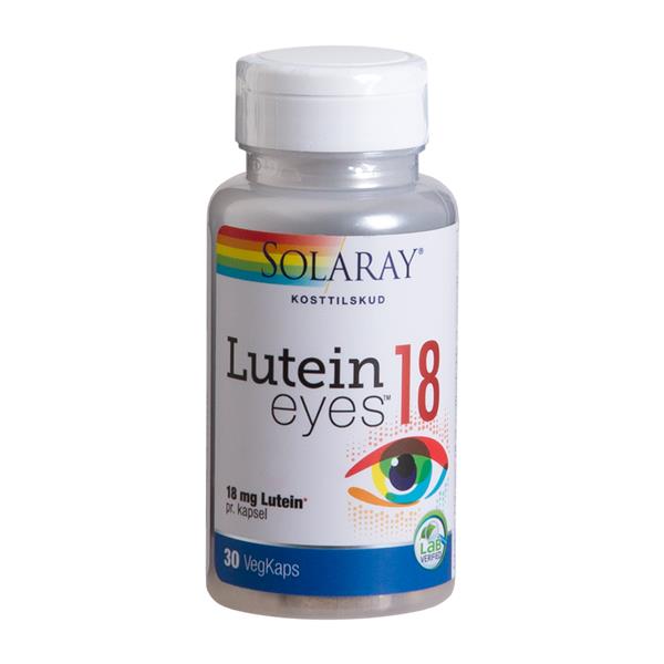 Lutein Eyes 18 mg Solaray 30 kapsler