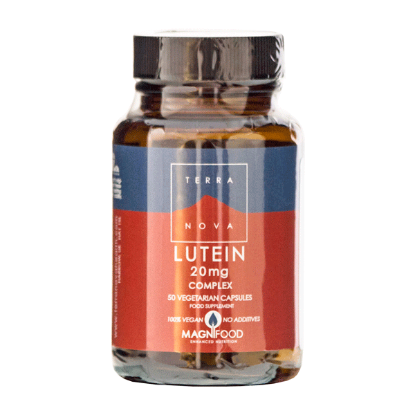 Lutein Complex 20 mg Terranova 50 vegetabilske kapsler