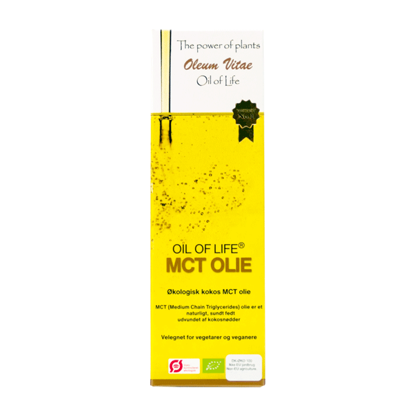 MCT Olie Oil of Life 500 ml økologisk
