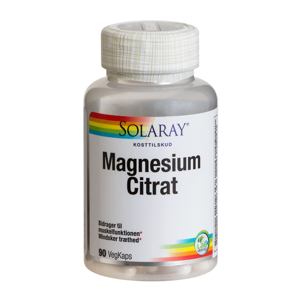 Magnesium Citrat Solaray 90 VegKaps