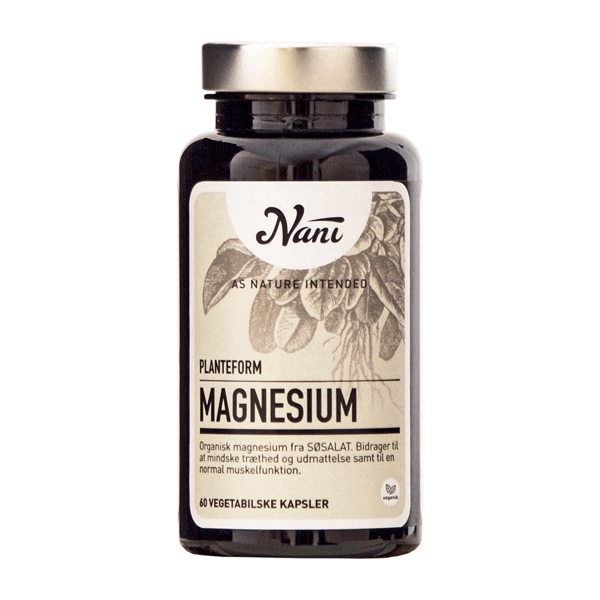Magnesium Nani 60 vegetabilske kapsler