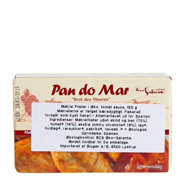 Makrel i Tomatsovs Pan Do Mar 120 g