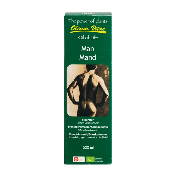 Man Mand Oil of Life 500 ml økologisk