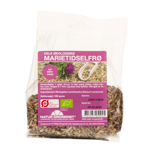 Marietidselfrø Hele 100 g økologisk