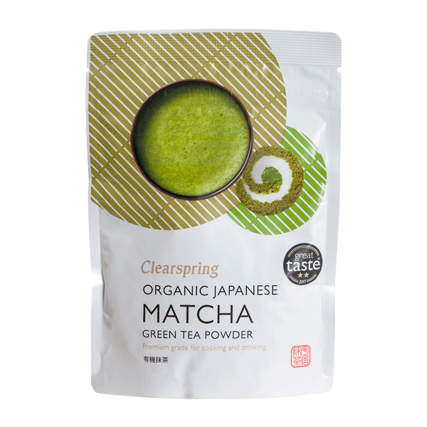 Matcha Green Tea Powder Clearspring 40 g økologisk