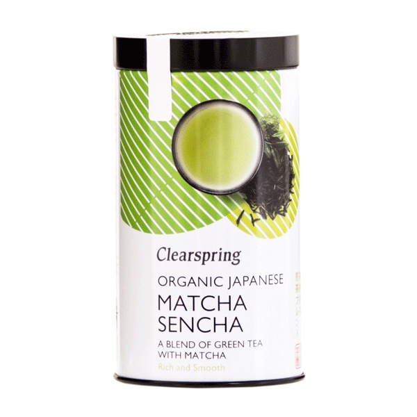 fraktion dialekt Legitim Matcha Sencha Green Tea Clearspring 85 g økologisk