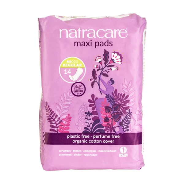 Maxi Pads Regular Natracare 14 stk.