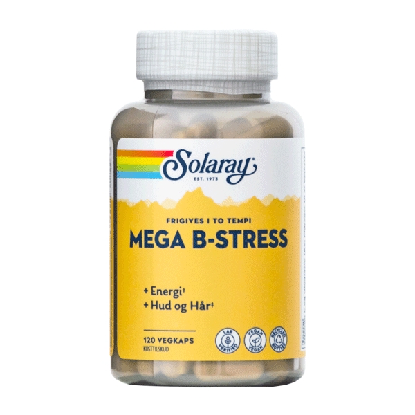 Mega B-Stress Solaray 120 VegKaps