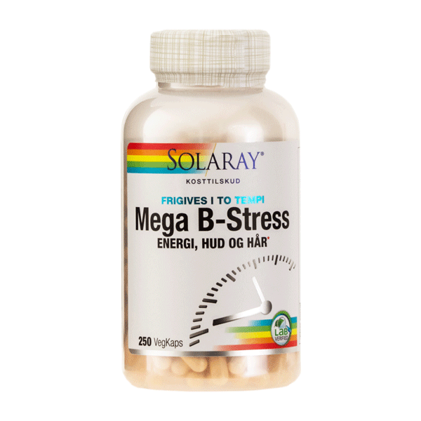 Mega B-Stress Solaray 250 VegKaps