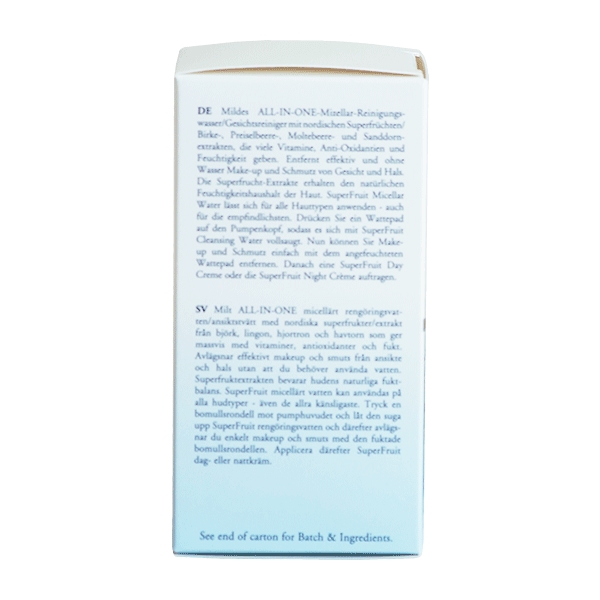 Micellar Water Superfruit Skin Enforcement 160 ml