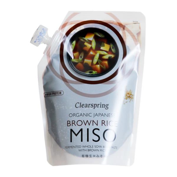 Miso Brown Rice Clearspring 300 g økologisk