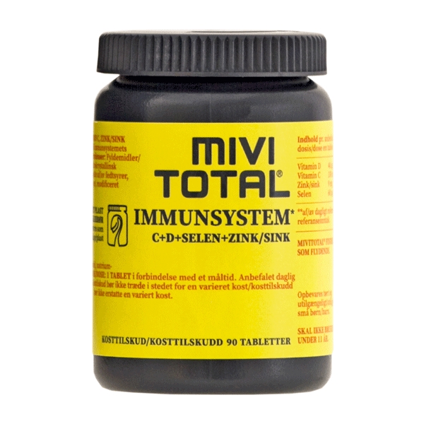 Mivi Total Immunforsvar 90 tabletter